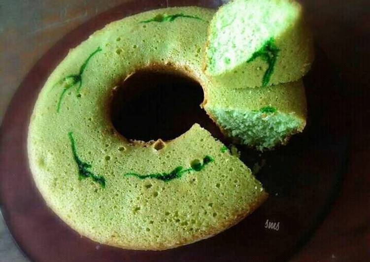Resep: Bolu Pandan Panggang simpel