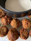 Chickpea Falafel Balls with Tahini Sauce