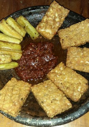 Foto resep Tempe penyet ala rumahan