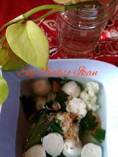 Foto resep Sop Bakso Ikan