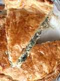 Pie di sfoglia salata di ricotta e spinaci