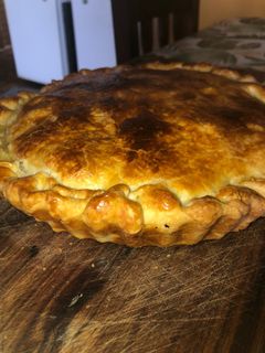 Una foto de Tarta de caballa fácil