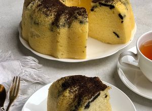 Foto resep Bolu Kukus Susu Oreo - Moist & Simple