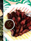 Hawaiian Style Marinated Wagyu Beef Sirloin Bavette Steak
