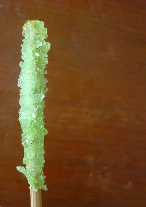 A picture of Rock Candy.