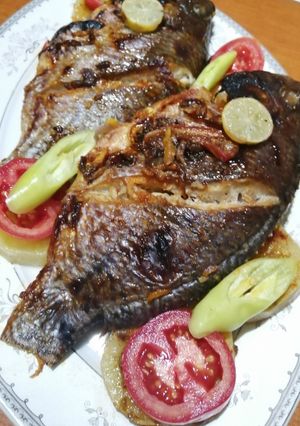 صورة لوصفة سمك بلطي في الفرن وبأسهل طريقة 😋