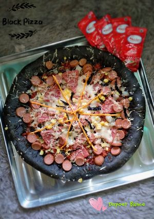 Foto resep Black Pizza