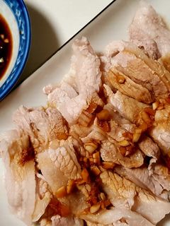 輕鬆上菜之蒜泥白肉 的食譜成品照片