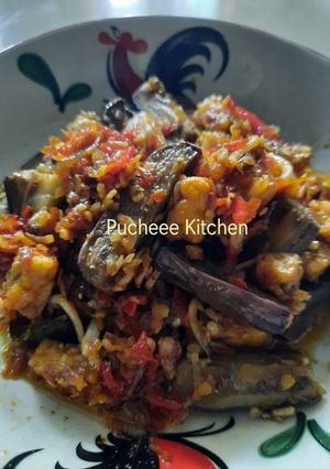 Foto resep Balado Terong Tempe Teri