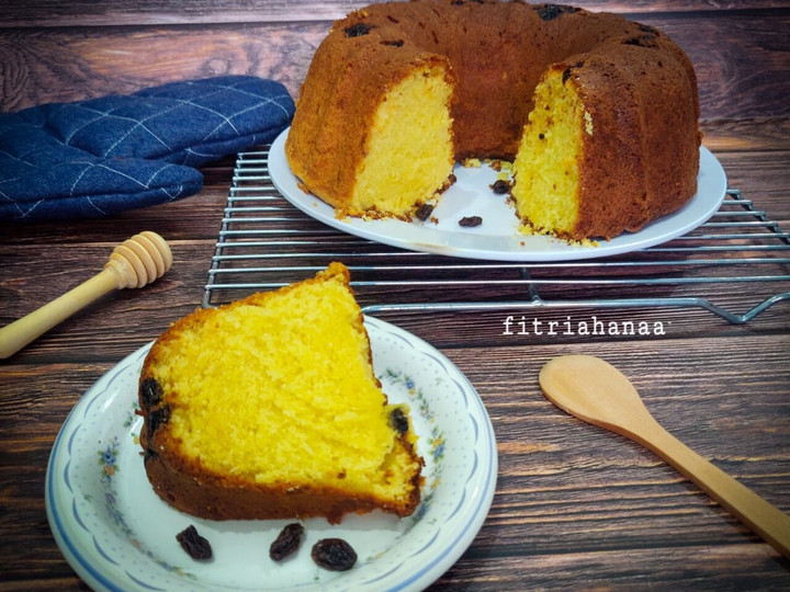 Resep Butter Cake Tapai Singkong, Enak