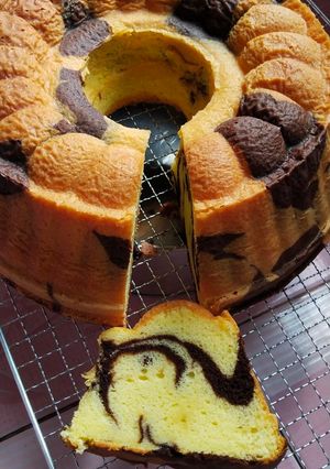 Foto resep Marmer cake lembut