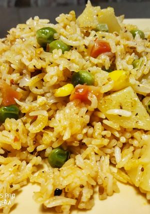 A picture of Veg Biryani.