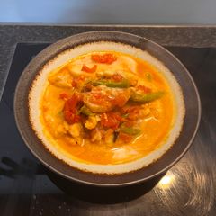 A picture of Hearty Fish Curry.
