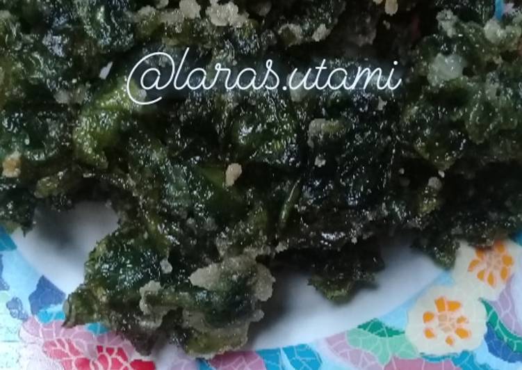 Resep Keripik Rumput Laut Ulva Khas Gunung Kidul, Bikin Ngiler