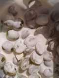 Uvas con crema