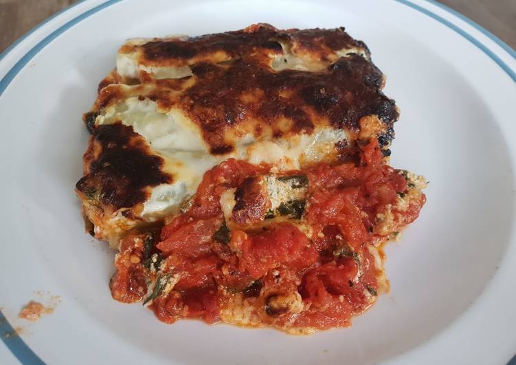 Easiest Way to Make Homemade Spinach and Ricotta Cannelloni