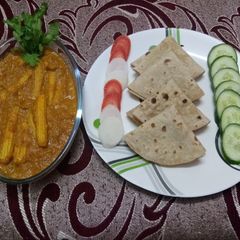 A picture of Baby corn masala.