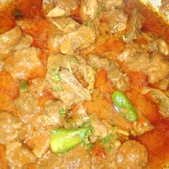 A picture of Motton korma.