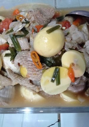 Foto resep Asinan Telur Muda