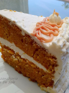 Una foto de Tarta de zanahoria