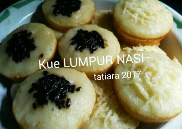 Resep Kue LUMPUR NASI yang Lezat Sekali