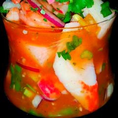 A picture of Mike's Southwestern Ceviche.