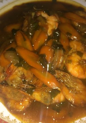 Foto resep Udang Saus Tiram Simpel