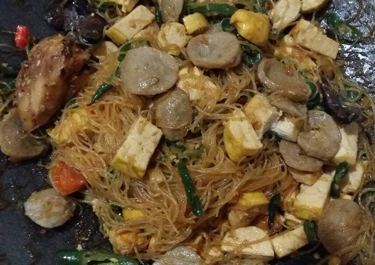 Oseng oseng soun baso tahu