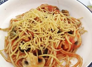 Una foto de Pasta vegetariana