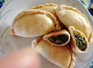 Una foto de Empanadas de kale