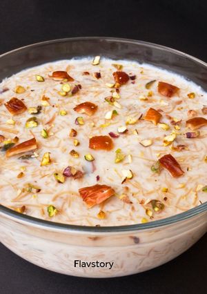 A picture of Sheer Khurma.