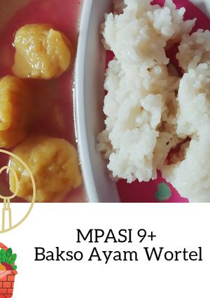 Foto resep MPASI 9+ BAKSO AYAM WORTEL