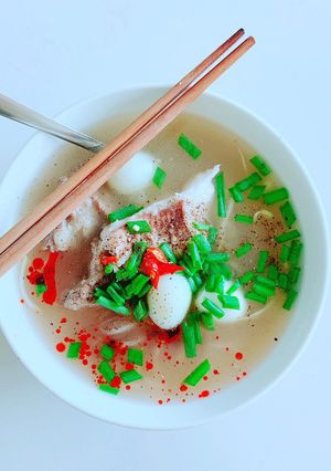 Hình của món Bánh canh cá lóc.
