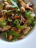 Poulet, Roquette, & Noisettes