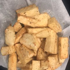 A picture of Fried Yam.