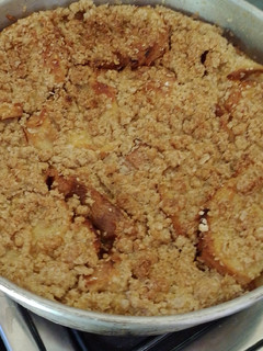 Una foto de Torta de manzana