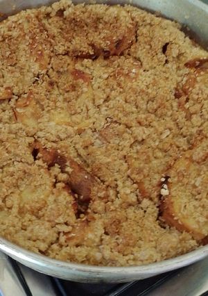 Una foto de Torta de manzana