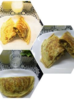 صورة لوصفة فطائر سائلة في المقلاة 🍛