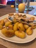 Aringhe e patate spadellate