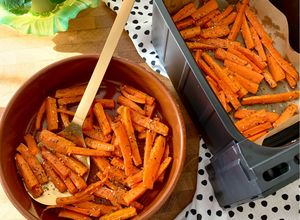 Une photo de ☆Frites de Carottes au Zaatar, à l’Airfryer☆