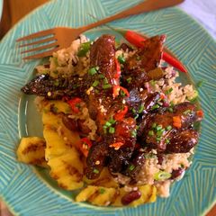 A picture of Jerk Ribs.