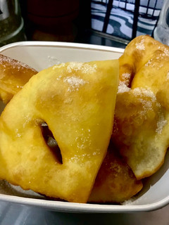 Una foto de Torta frita