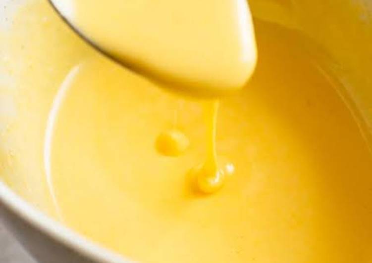 Easiest Way to Make Favorite Hollandaise sause