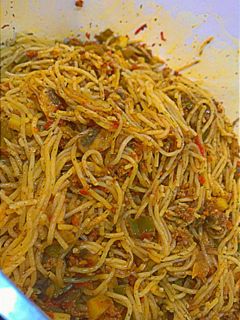 عکسی از دستور ماکارونی