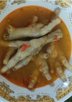 Foto resep Pedesan ceker (angeun lada)