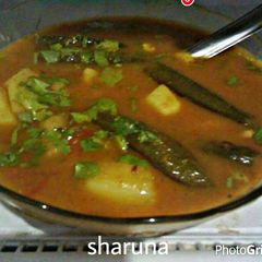 A picture of Sindhi curry.