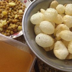 A picture of Pani puri.