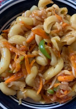 A picture of Veggies pasta.