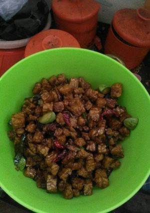 Foto resep Orek tempe petai