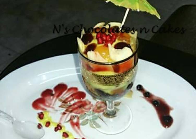 Fruit Trifle  (Cool Cool Dessert)